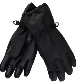Mikk-Line Handsker m. Fleece - Softshell - Sort