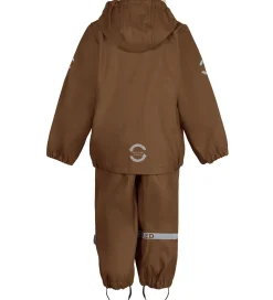 Mikk-Line Regntøj m. Seler - PU - Recycled - Rubber