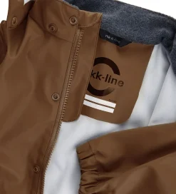 Mikk-Line Regntøj m. Seler - PU - Recycled - Rubber