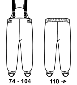 Mikk-Line Regntøj m. Seler - PU - Blue Nights m. Politi