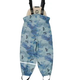 Mikk-Line Regntøj m. Seler/For - Blue Nights m. Bjerge