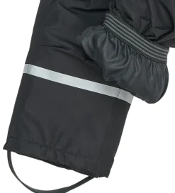 Mikk-Line Skibukser m. Seler - Recycled - Sort