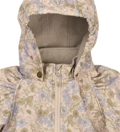 Mikk-Line Softshelljakke m. Fleece - Recycled - Doeskin m. Bloms