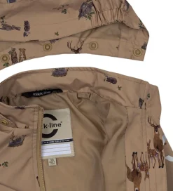 Mikk-Line Sommerjakke - Kelp m. Skovens Dyr