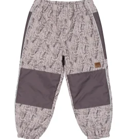 Mikk-Line Termotøj - Cloud Gray m. Blomster/Flæser