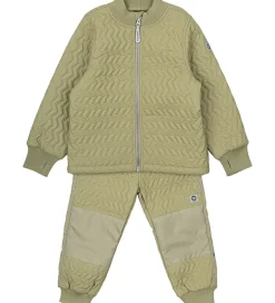 Mikk-Line Termotøj - Duvet - Coated - Gray Green