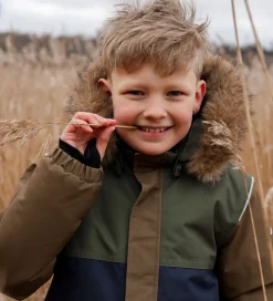 Mikk-Line Vinterjakke - Olive Night/Navy