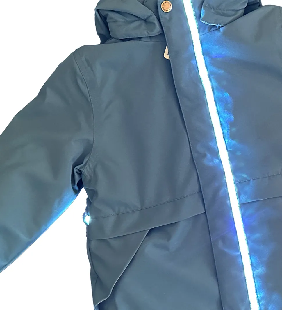 Mikk-Line Vinterjakke m. Lys - Orion Blue