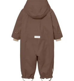 Mini A Ture Flyverdragt - MatWisti Fleece - Chestnut Brown