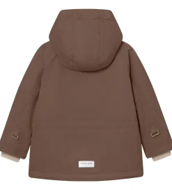 Mini A Ture Vinterjakke - MatWally Fleece - Chestnut Brown