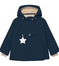 Mini A Ture Vinterjakke - MatWang Fleece - Outer Space