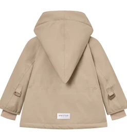 Mini A Ture Vinterjakke - Wang Fleece - Savannah Tan