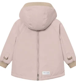 Mini A Ture Vinterjakke - MatBaby Wen Fleece Anorak - Cloudy Ros