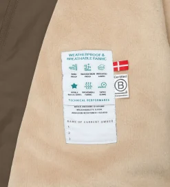 Mini A Ture Vinterjakke - MatWang Fleece - Tarmac green