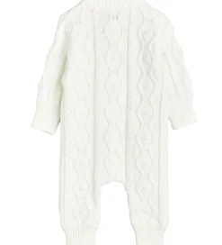 Mini Rodini Heldragt - Strik - Off White m. Panda