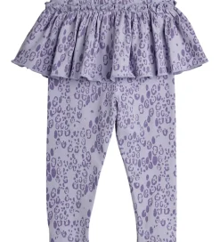 Mini Rodini Leggings - Leopard - AOP - Purple