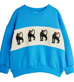 Mini Rodini Sweatshirt - Panther - Blå