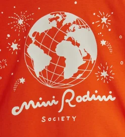 Mini Rodini T-shirt - Society - Rød