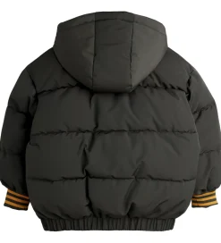 Mini Rodini Vinterjakke - Ritzratz Patch Puffer - Sort