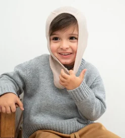 Minimalisma Elefanthue - 1-lags - Rib - Uld - Alephant - Beige