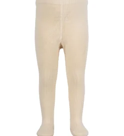 Minipop Strømpebukser - Bambus - Off White