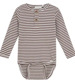 Minymo Body l/æ - Rib - Chocolate Chip