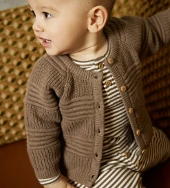 Minymo Body l/æ - Rib - Chocolate Chip