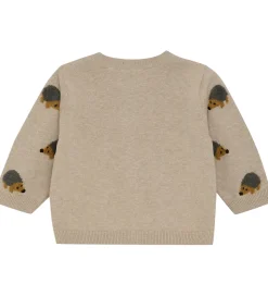 Minymo Cardigan Knit - Beige Melange