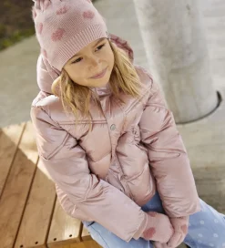 Minymo Dynejakke - Shiny - Misty Rose