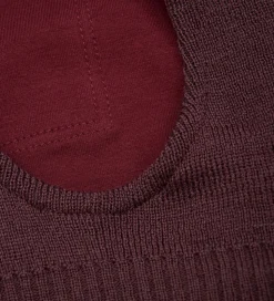 Minymo Elefanthue - Uld/Akryl - 2-Lags - Catawba Grape