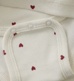 Minymo Kjolebody - Rib - Eggnog