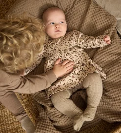 Minymo Kjolebody l/æ - AOP - Smoke Gray