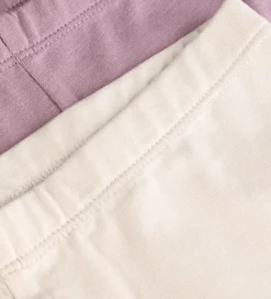 Minymo Leggings - 2-pak - Elderberry