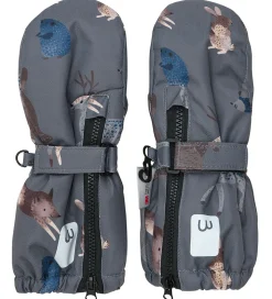 Minymo Lufferm. Fleece - Dark Gull Grey