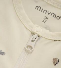 Minymo Natdragt - Viskose - Tradewinds m. Dinosaurer