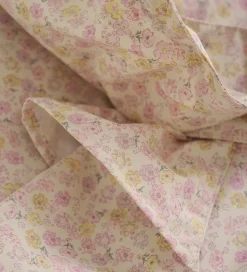 Minymo Regnjakke - PE - Peach Whip m. Blomster