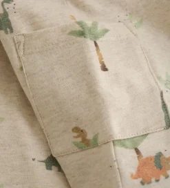 Minymo Sommerdragt - Light Beige Melange