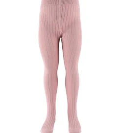 Minymo Strømpebukser - 2-Pak - Rib - Ash Rose