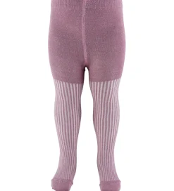 Minymo Strømpebukser - 2-pak - Dusky Orchid m. Glimmer