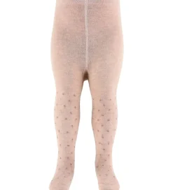 Minymo Strømpebukser - 2-pak - Viskose/Uld - Burnished Lilac/Bei