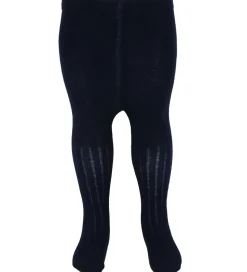 Minymo Strømpebukser - Uld - 2-Pak - Dark Navy