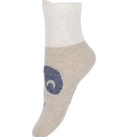 Minymo Strømper - 2-pak - Blue Nights m. Pandaer