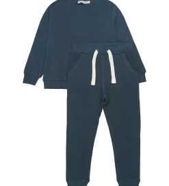 Minymo Sweatsæt - Ombre Blue