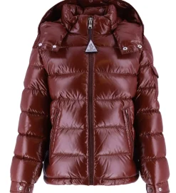 Moncler Dunjakke - Maya - Mørkerød