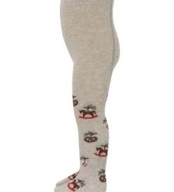 MP Strømpebukser - Julle - Beige Melange