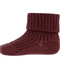 MP Strømper - Uld - Rib - 3-pak - Rose Dust