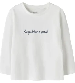 Name It Bluse - NmfRearaja - Bright White