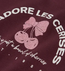 Name It Bluse - NmfVix - Burgundy/Cerises