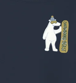 Name it Bluse - NmmVux - Navy Blazer/Snowboard Beast