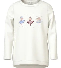 Name It Bluse - 2-pak - NmfVix - Cloud Dancer/Keepsake Lilac Par